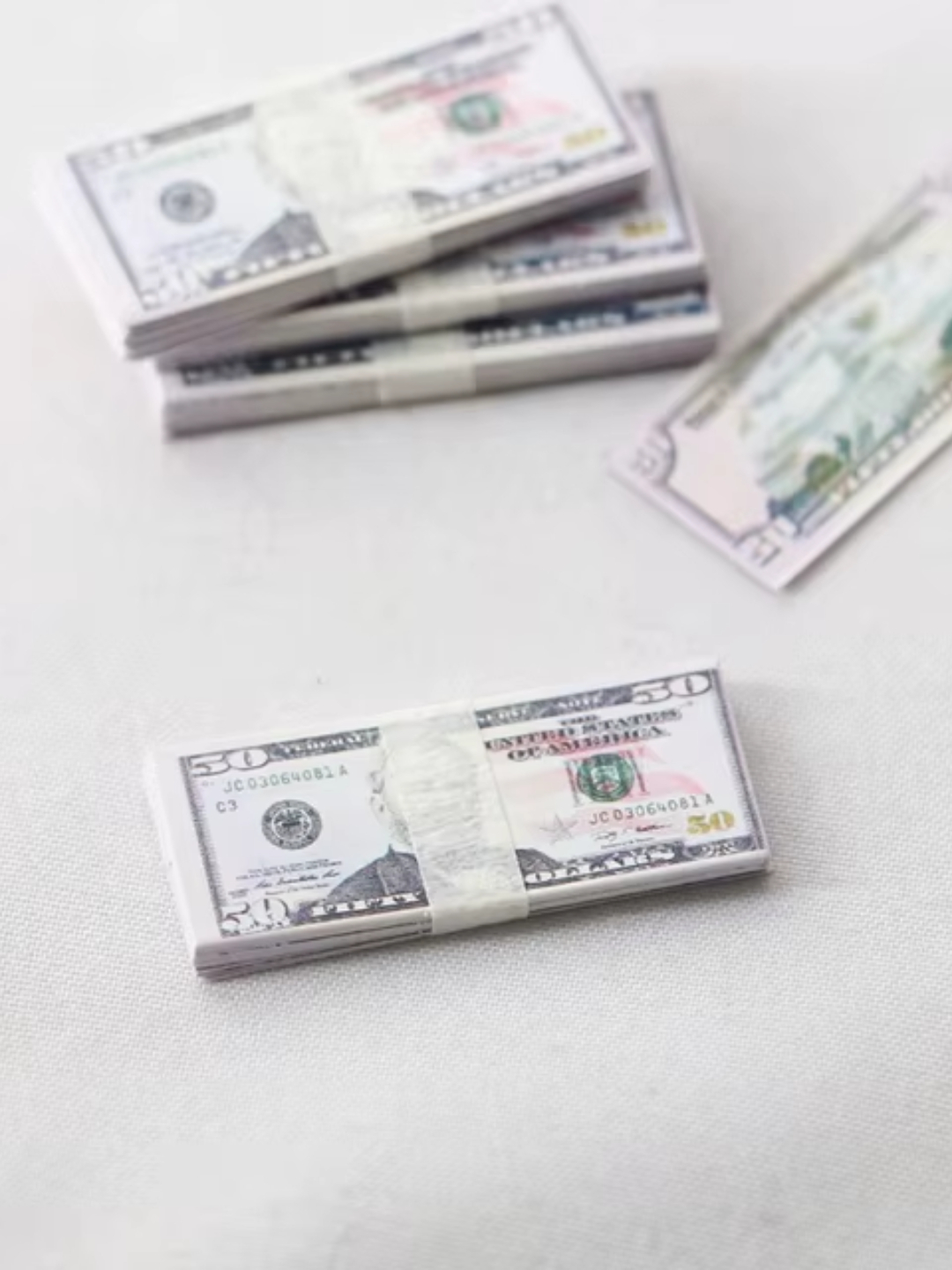 Доллар сувенир, ненастоящие фальшивые деньги, купюра, 100 USD, 50 USD