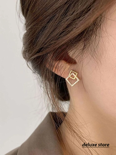 Бижутерные женские серьги в корейском стиле — DLSTORE-0000131-СВЕТБЕЖ