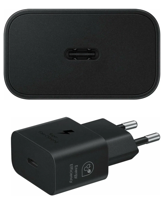 Зарядка type-c. Быстрое зарядное устройство 25 W Samsung