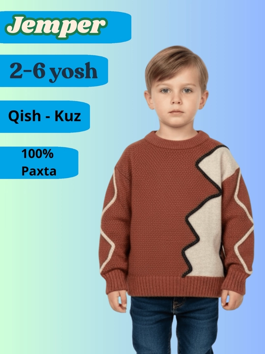 2, 3, 4, 5, 6, зимне-осенняя одежда, свитер для маленьких детей - 