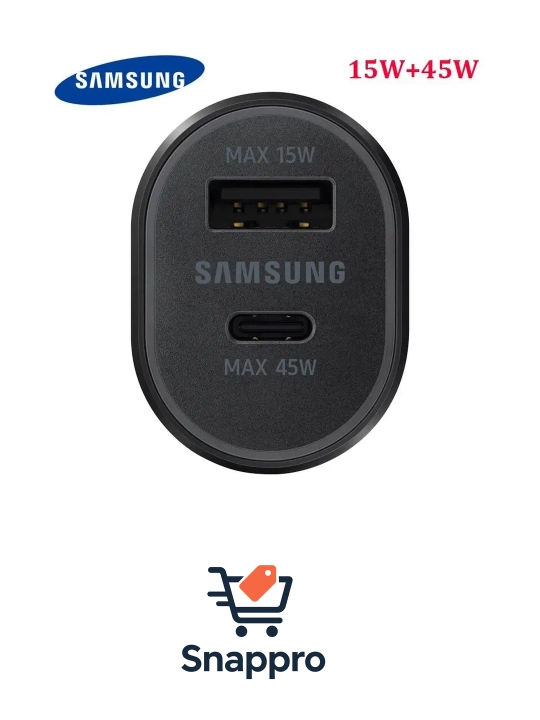 Samsung avtomobil zaryadlovchi 45W 15W