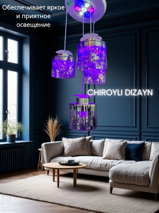 Osma lyustra, chiroq, LED lyustra