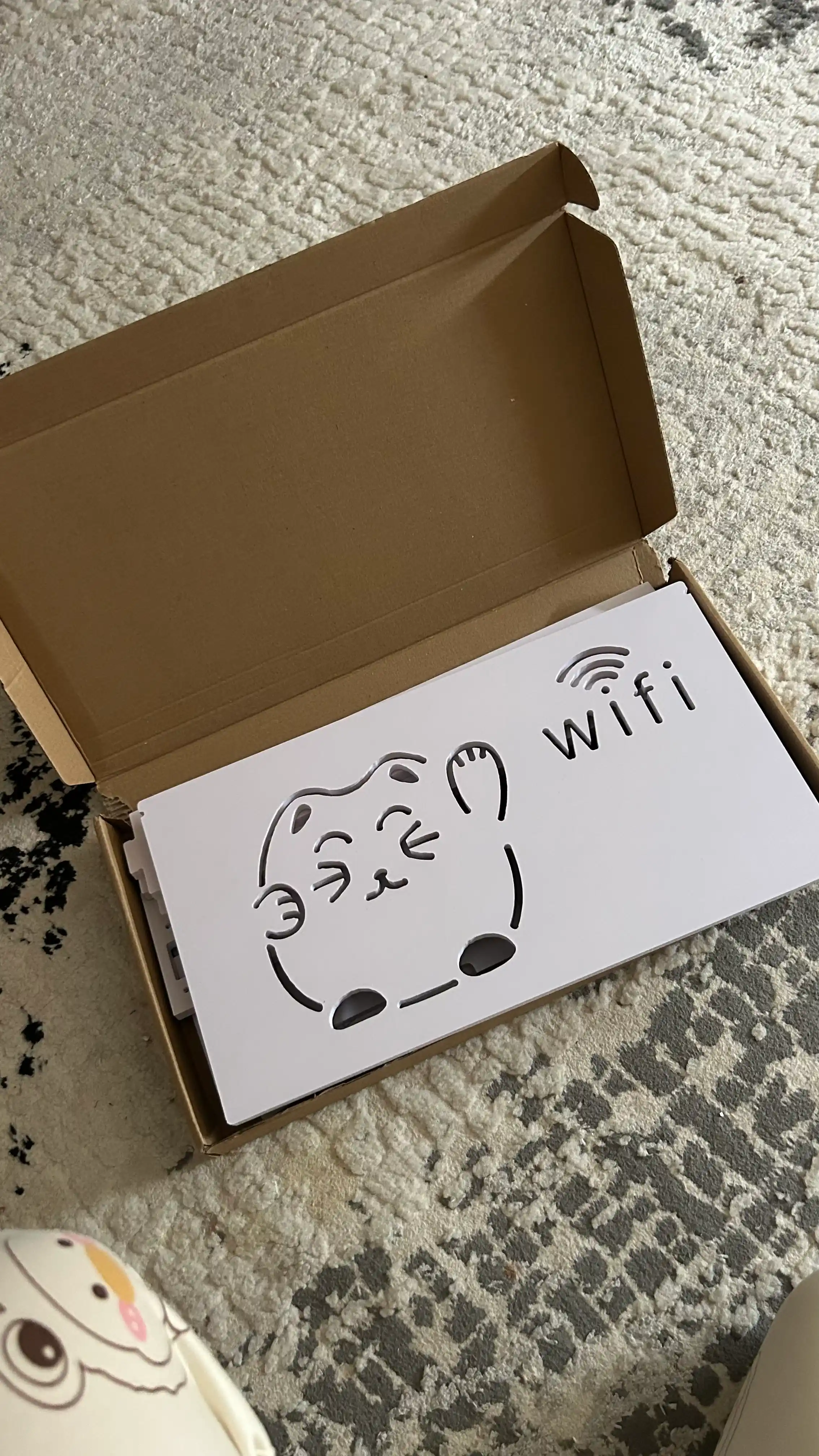 Органайзер для Wi-Fi роутера, настенный, креативный дизайн, ПВХ