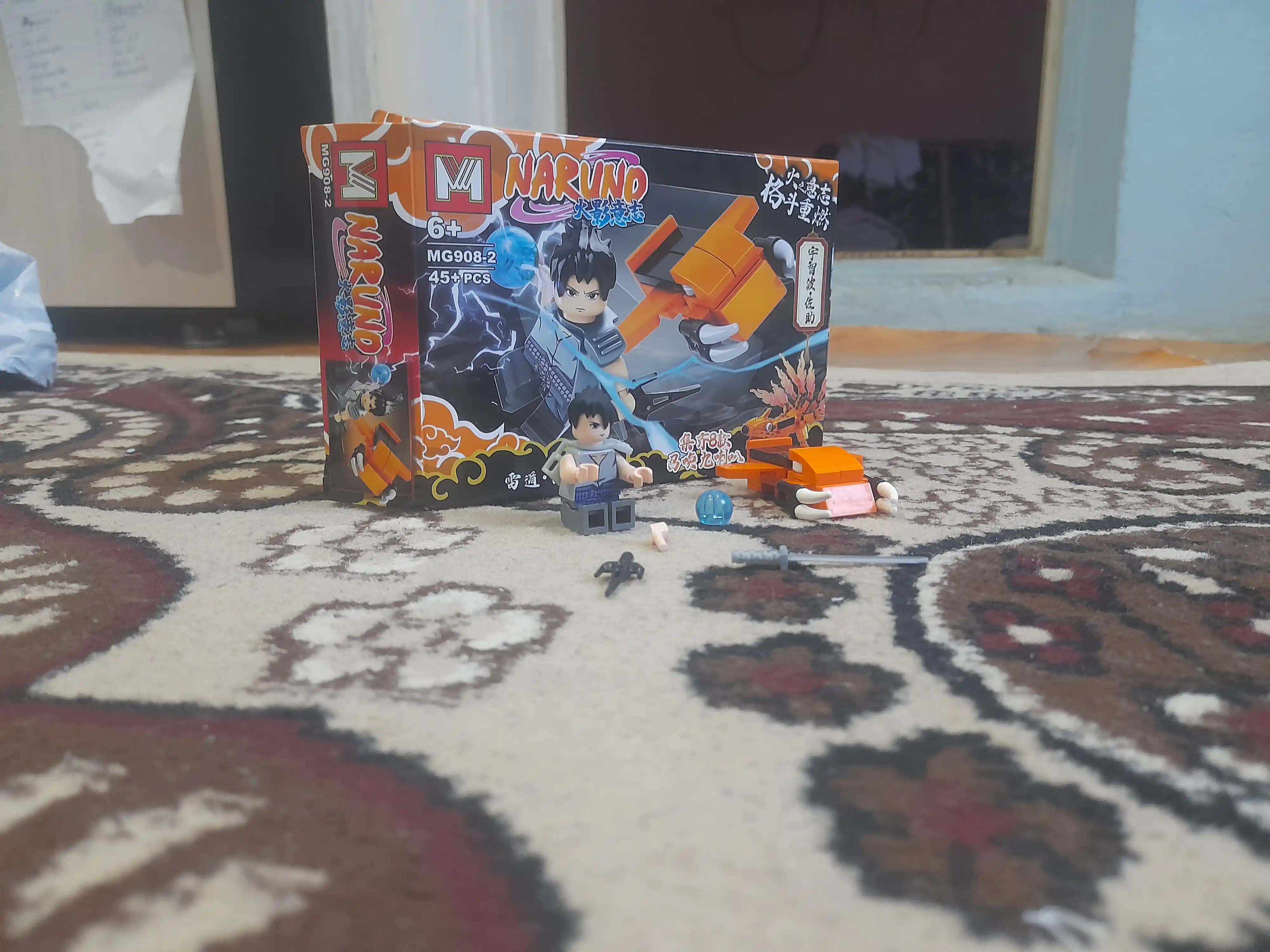 Конструктор аниме фигурки Наруто DOM BRICKS, коллекционные герои