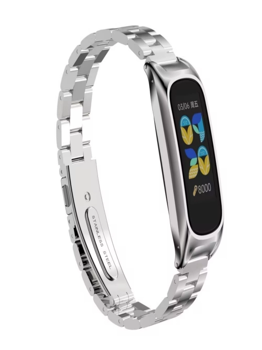 Стальной ремешок для часов, совместимый с Samsung Galaxy Fit2 SM-R220
