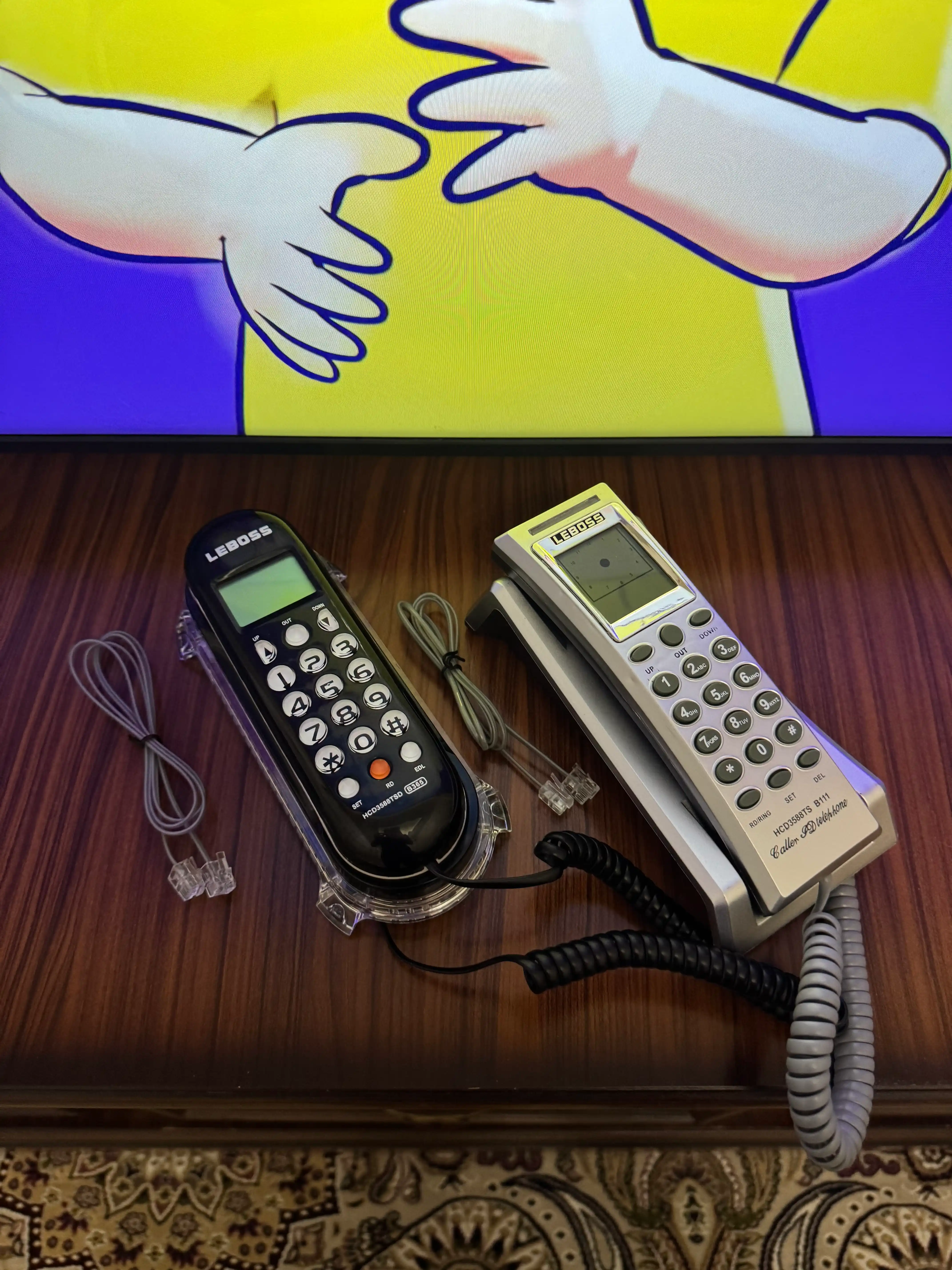 Leboss ixcham, simli, uy telefoni, nomer aniqlovchi