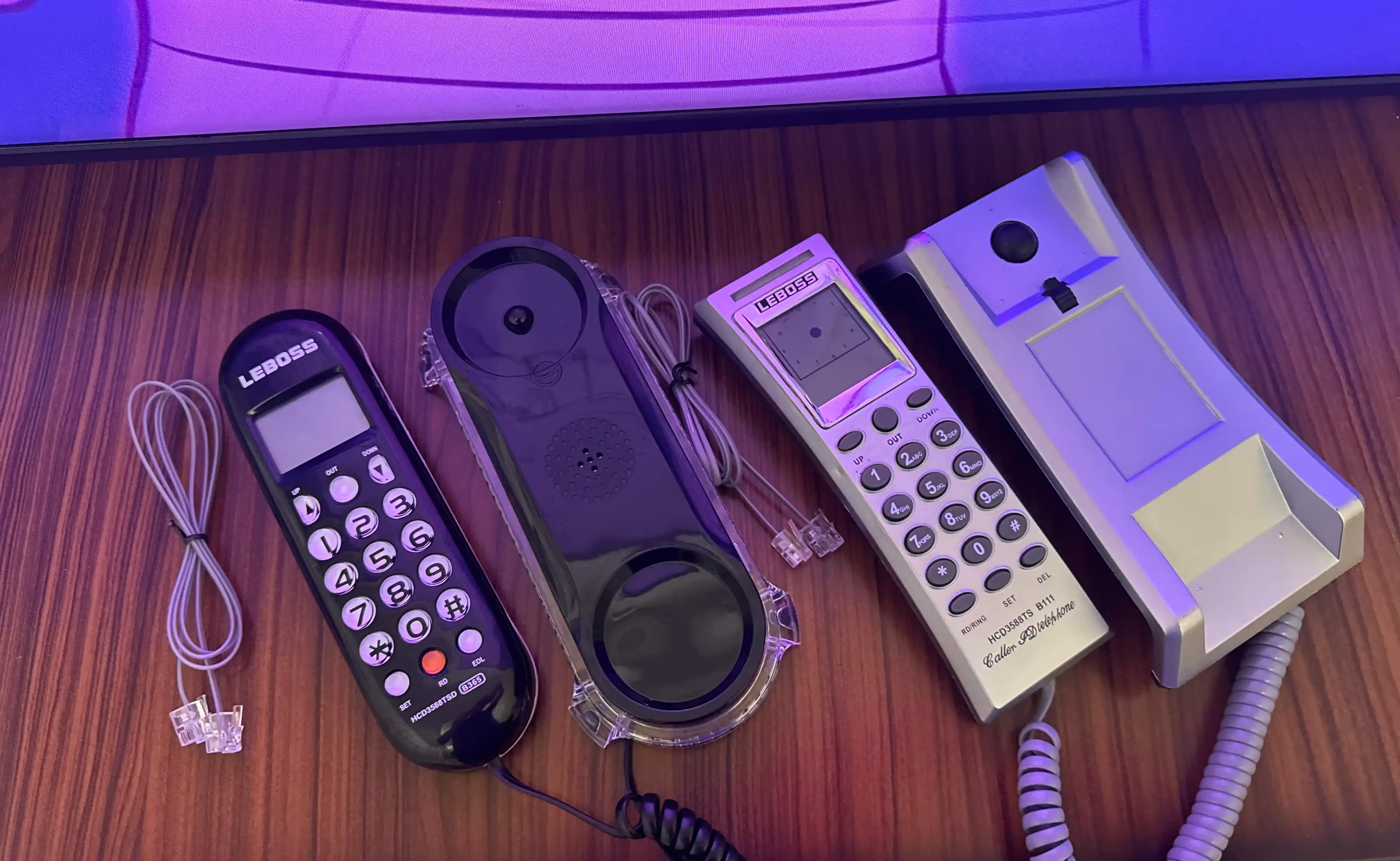 Leboss ixcham, simli, uy telefoni, nomer aniqlovchi