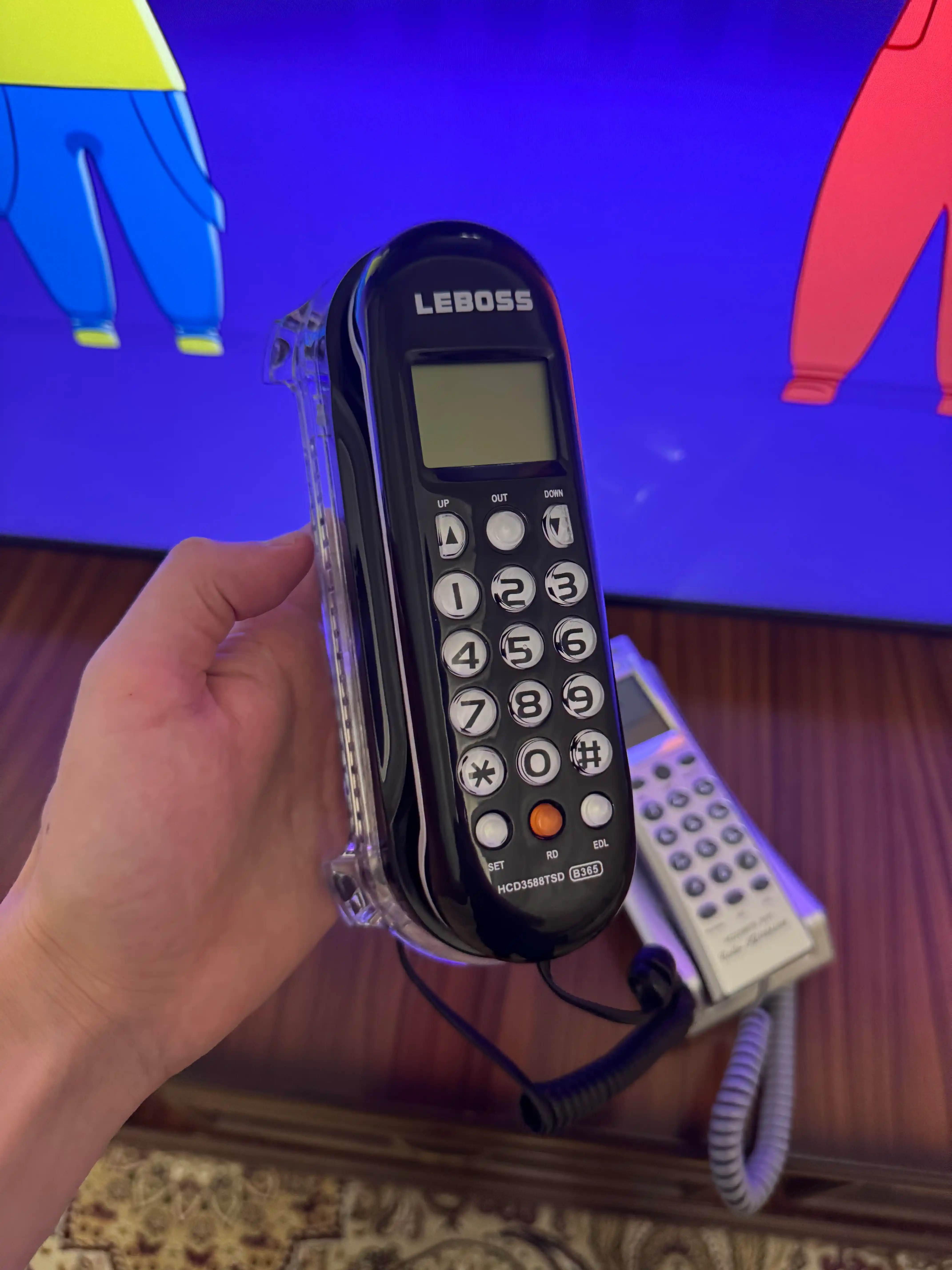 Leboss ixcham, simli, uy telefoni, nomer aniqlovchi