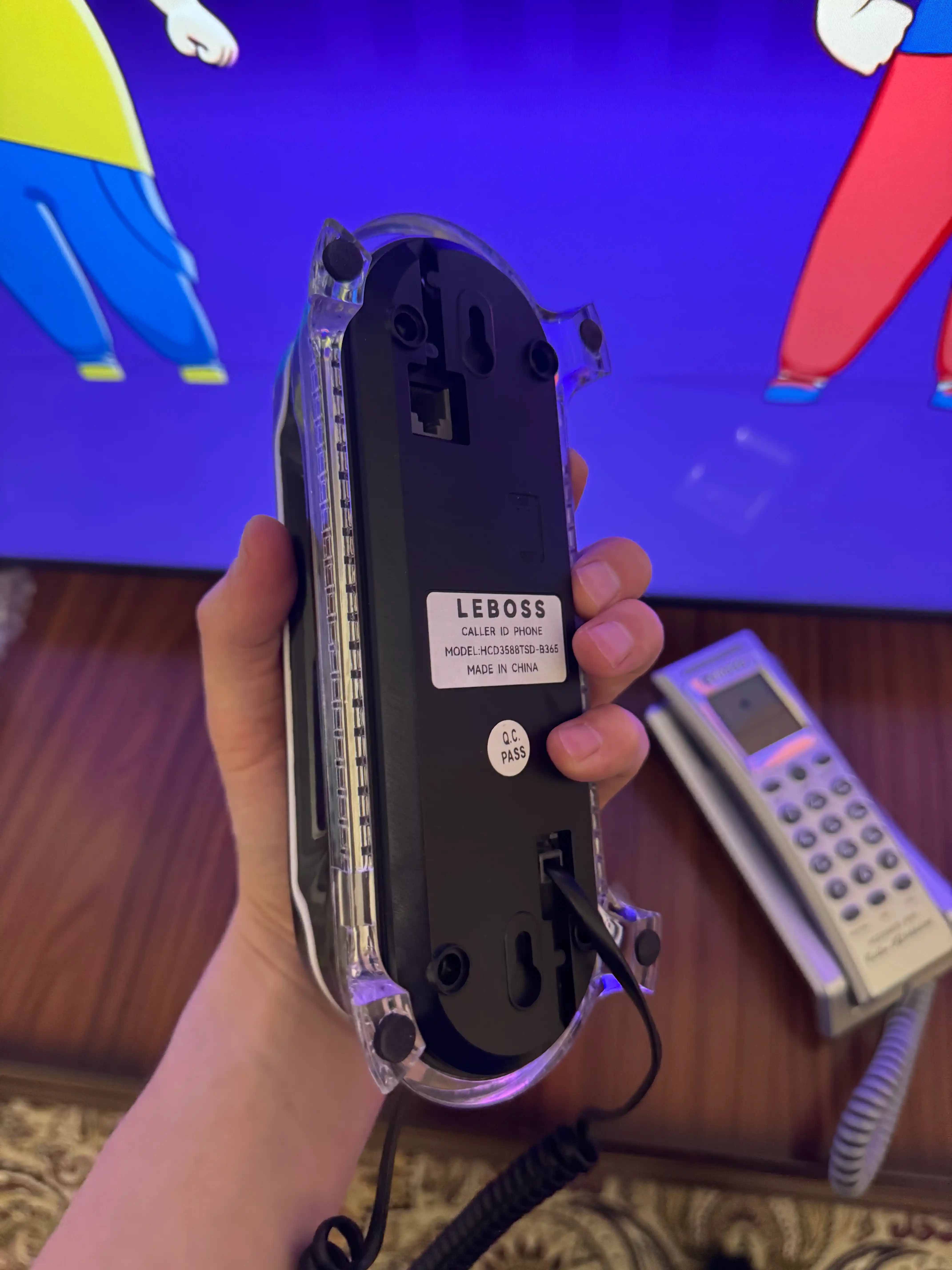 Leboss ixcham, simli, uy telefoni, nomer aniqlovchi