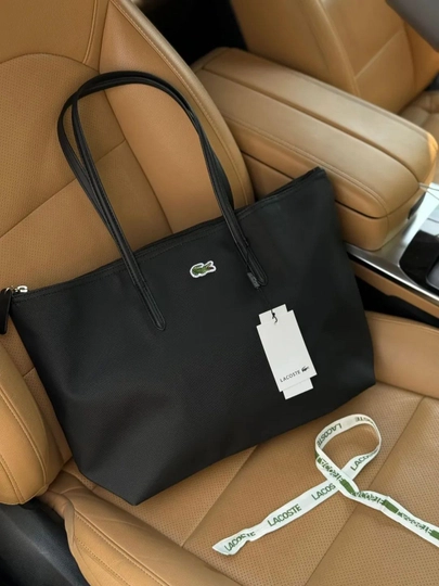 Сумка женская в стиле Lacoste — SGSTORE-LACOSTE-ЧЕРН