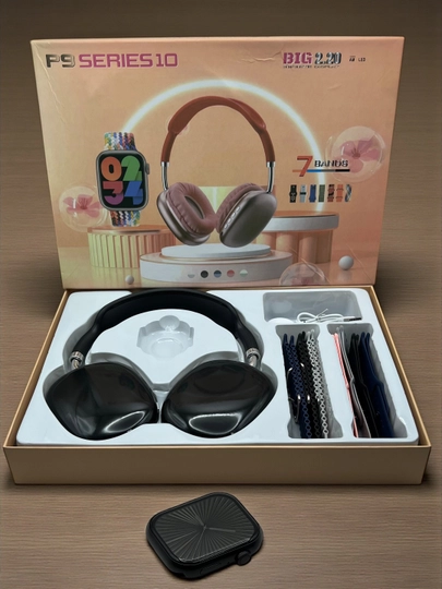 Умные часы, 1+1, 2 Smart Watch 8 и 8 ultra, 11 ремешков и чехол в комплекте — PUMAUZ-WATCH-ЧЕРН