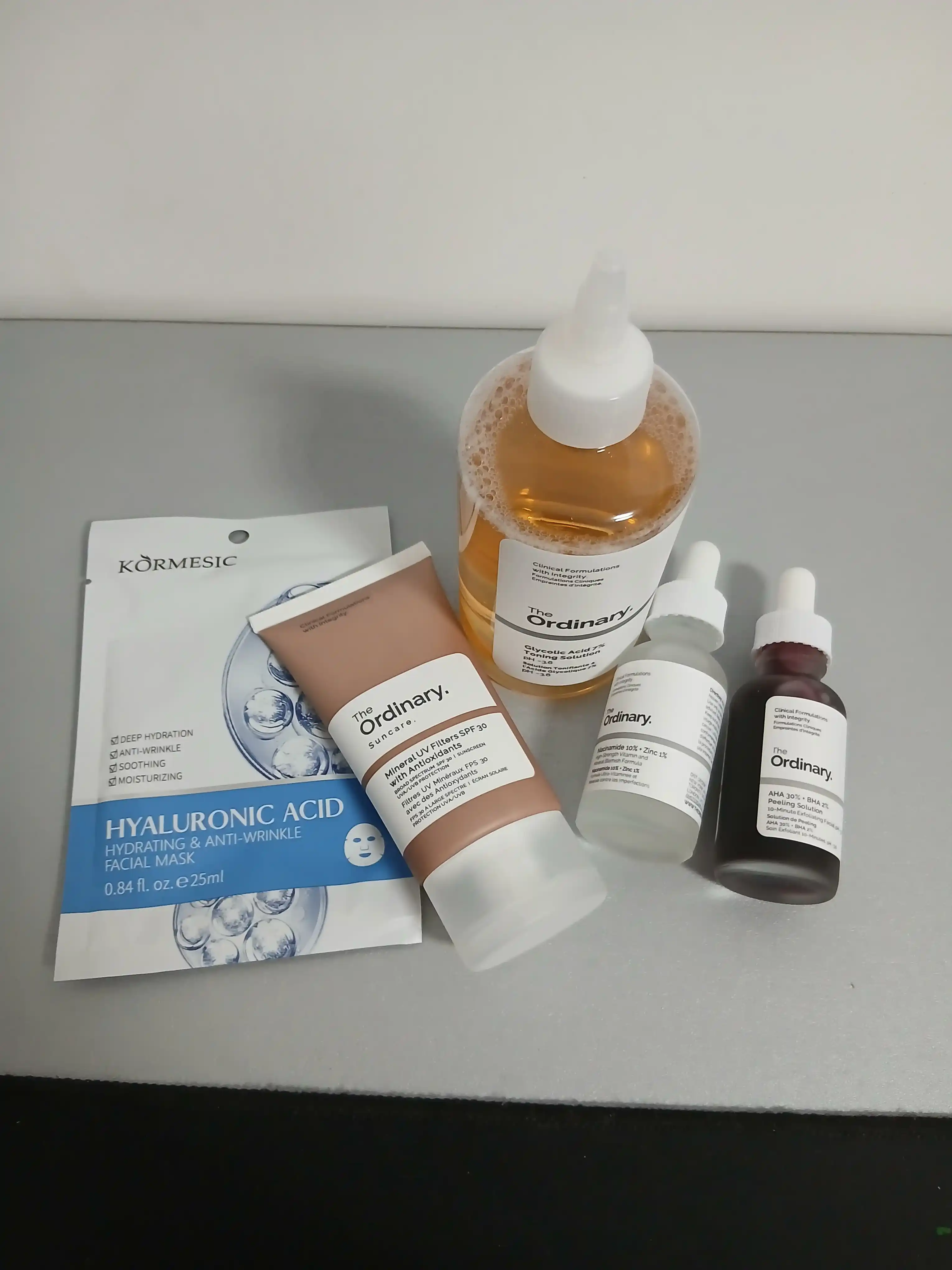 4 tasi 1 da, professional, muammoli yuzni parvarish qilish to'plami