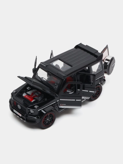Metall o‘yinchoq avtomobil – Mercedes G-Class (ochiluvchi eshiklar bilan) - 