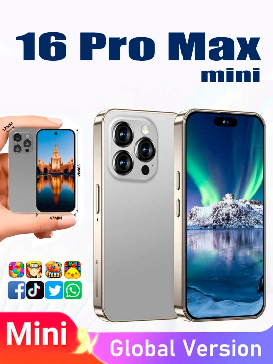 Mini smartfon, sensorli telefon, Android 12, xotirasi 2/16 GB