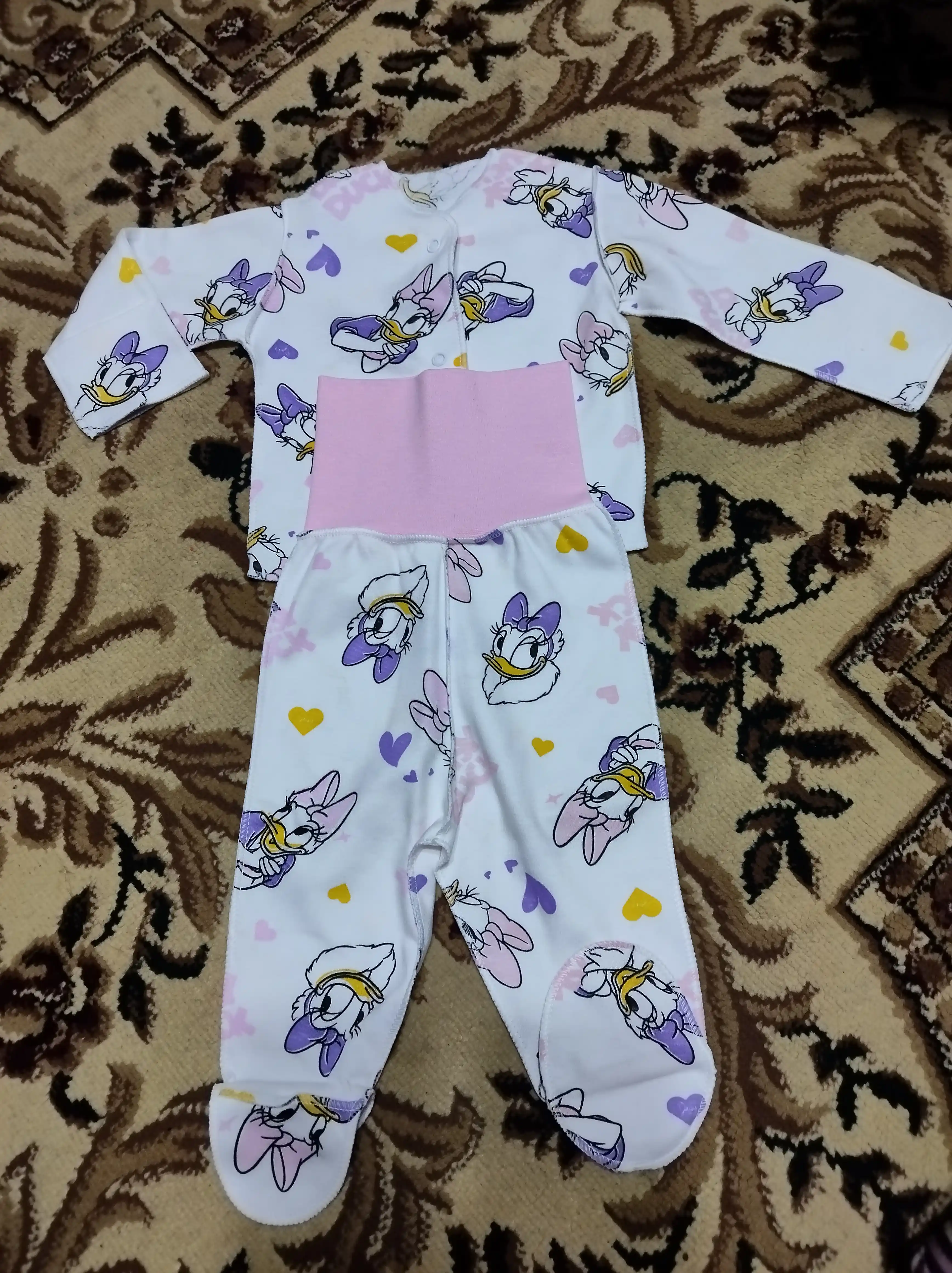 Комплект для роддома, кофта и ползунки