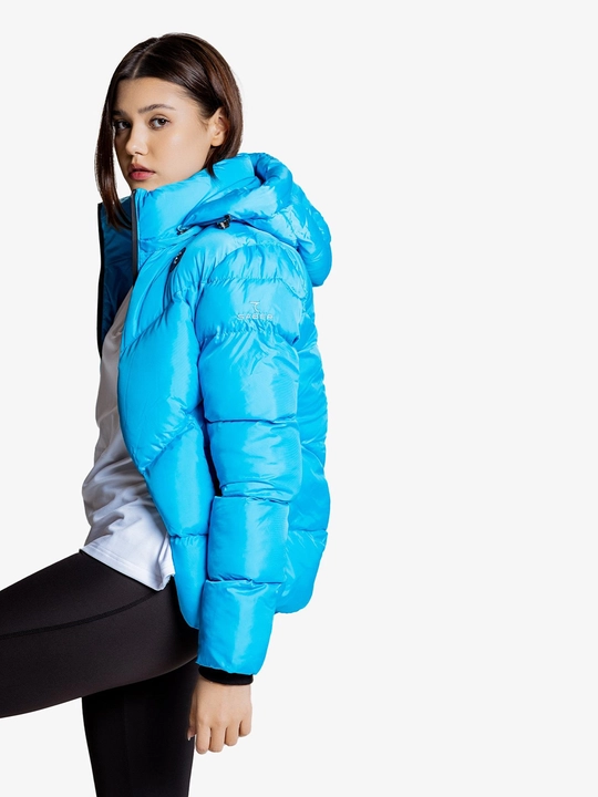 Ayollar kurtkasi 7SABER Puffer Pro qishki kalta puchovik