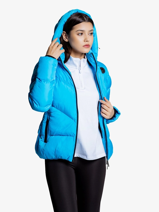 Ayollar kurtkasi 7SABER Puffer Pro qishki kalta puchovik