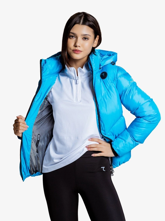 Ayollar kurtkasi 7SABER Puffer Pro qishki kalta puchovik
