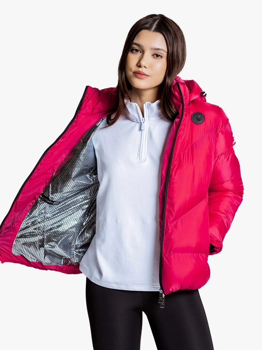 Ayollar kurtkasi 7SABER Puffer Pro qishki kalta puchovik