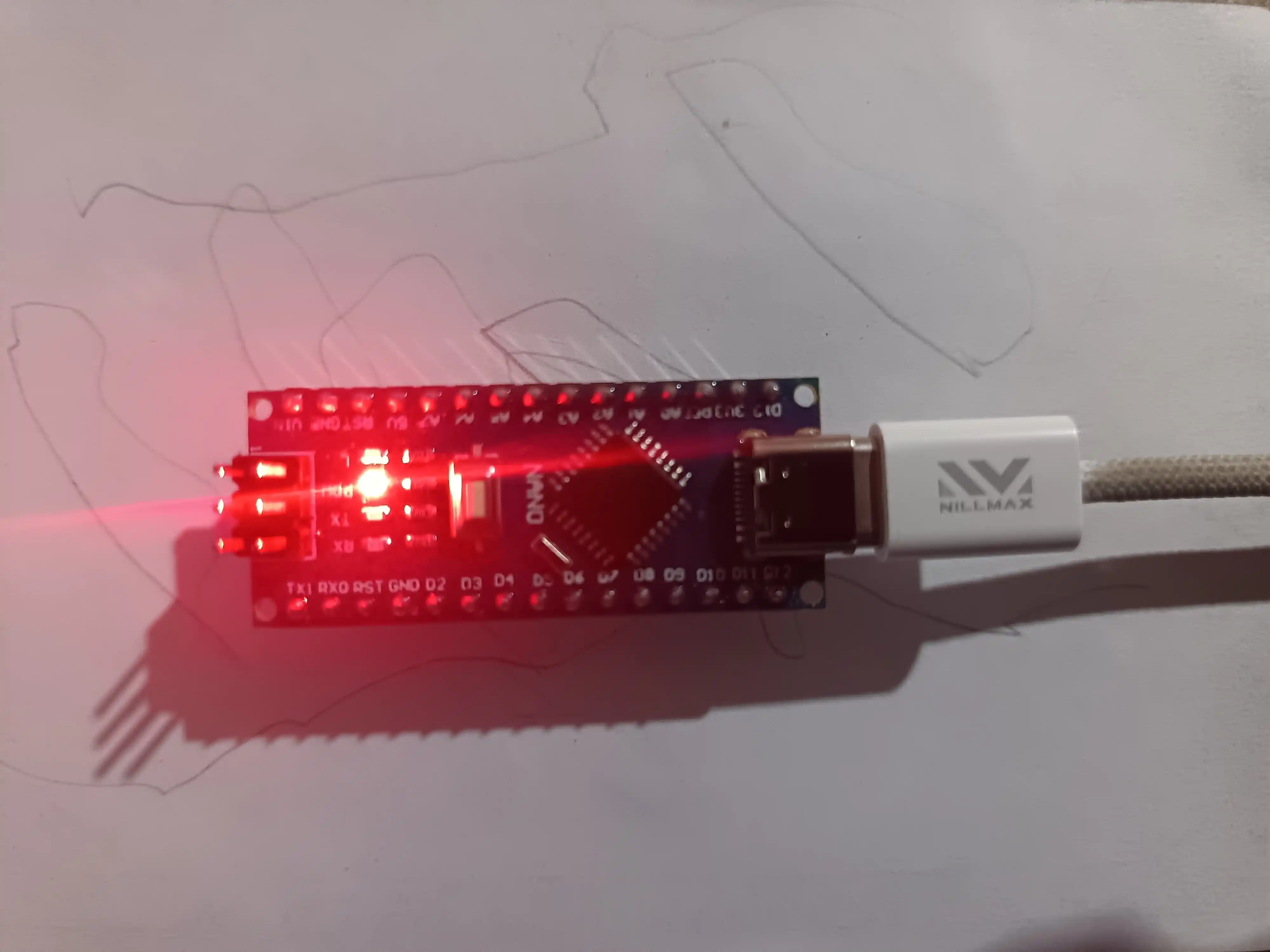 Плата-контроллер Ардуино NANO V3.0, Type-C