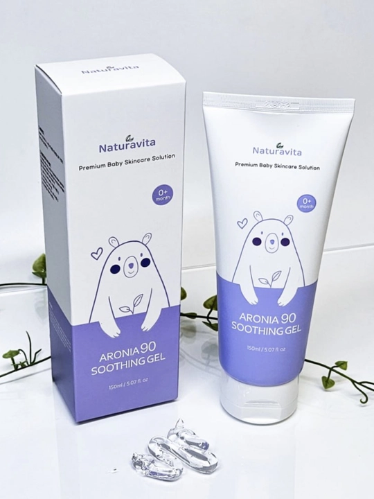 Yangi tug'ilgan chaqaloqlar uchun, Naturavita Aronia 90% tinchlantiruvchi gel, 150 ml