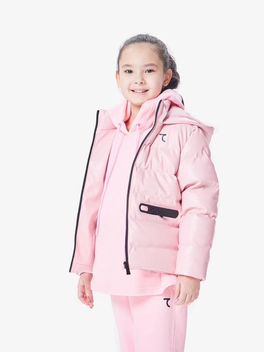 Детская куртка 7SABER FrostGuard Kids утепленный пуховик с капюшоном - 