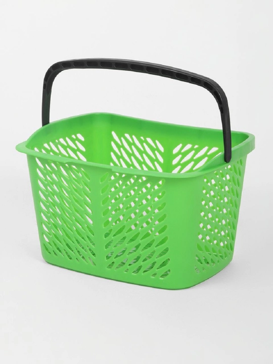 REKLIME B20C tutqichli plastik ergonomik xarid savatchasi, ECO