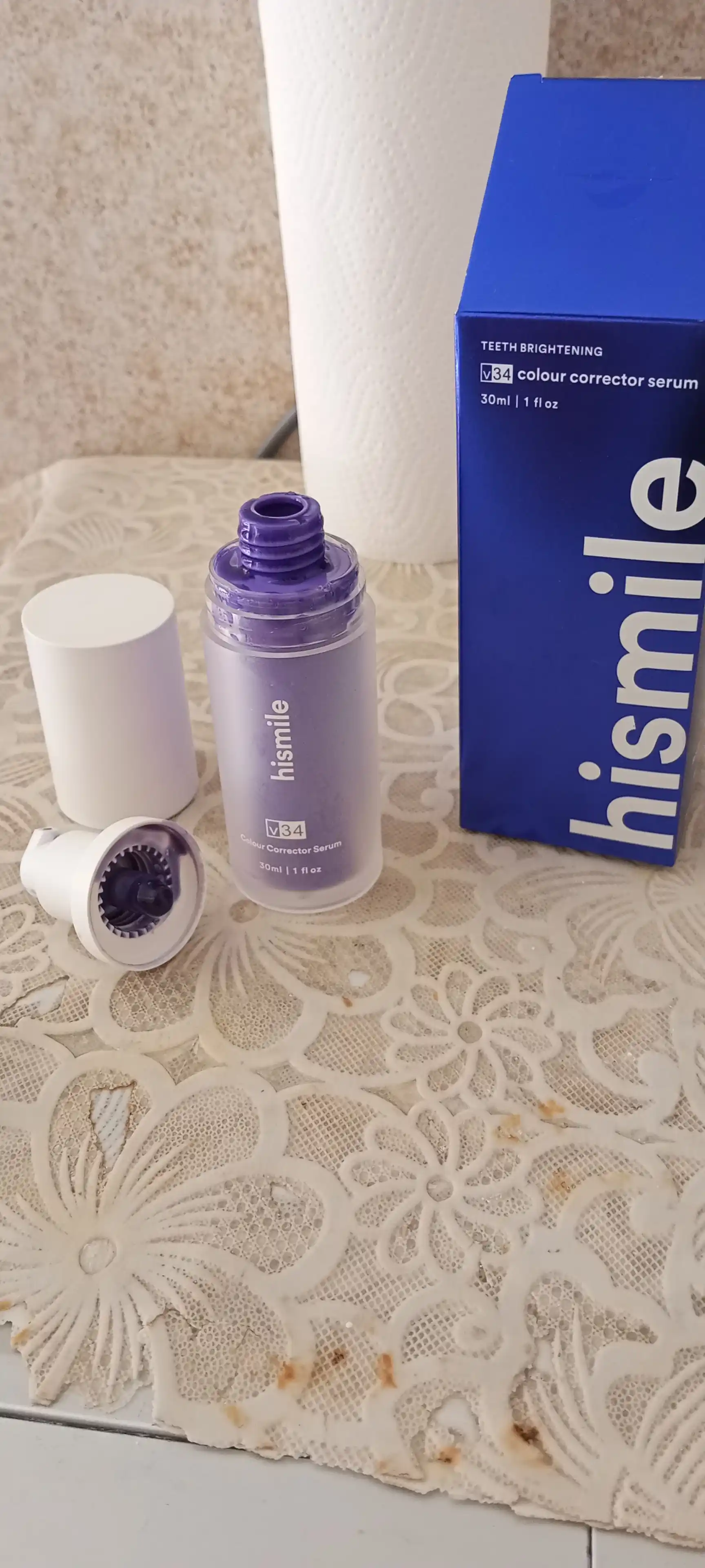 Отбеливатель для зубов Hismile, зубная паста, для защиты эмали