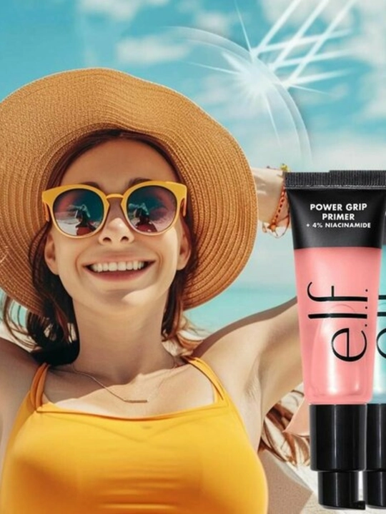 E.l.f. Power Grip Primer увлажняющий праймер для лица разглаживает кожу и фиксирует макияж