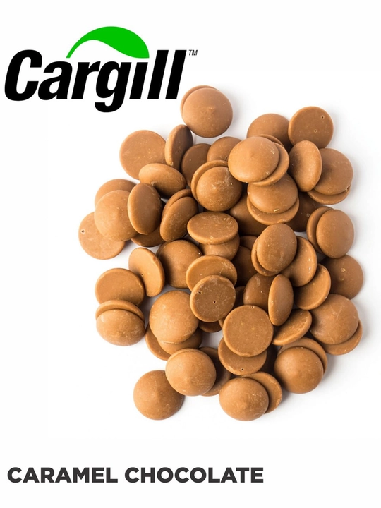 Karamelli shokolad Cargill 29%, desert va konditer mahsulotlari uchun belgiyalik shokolad