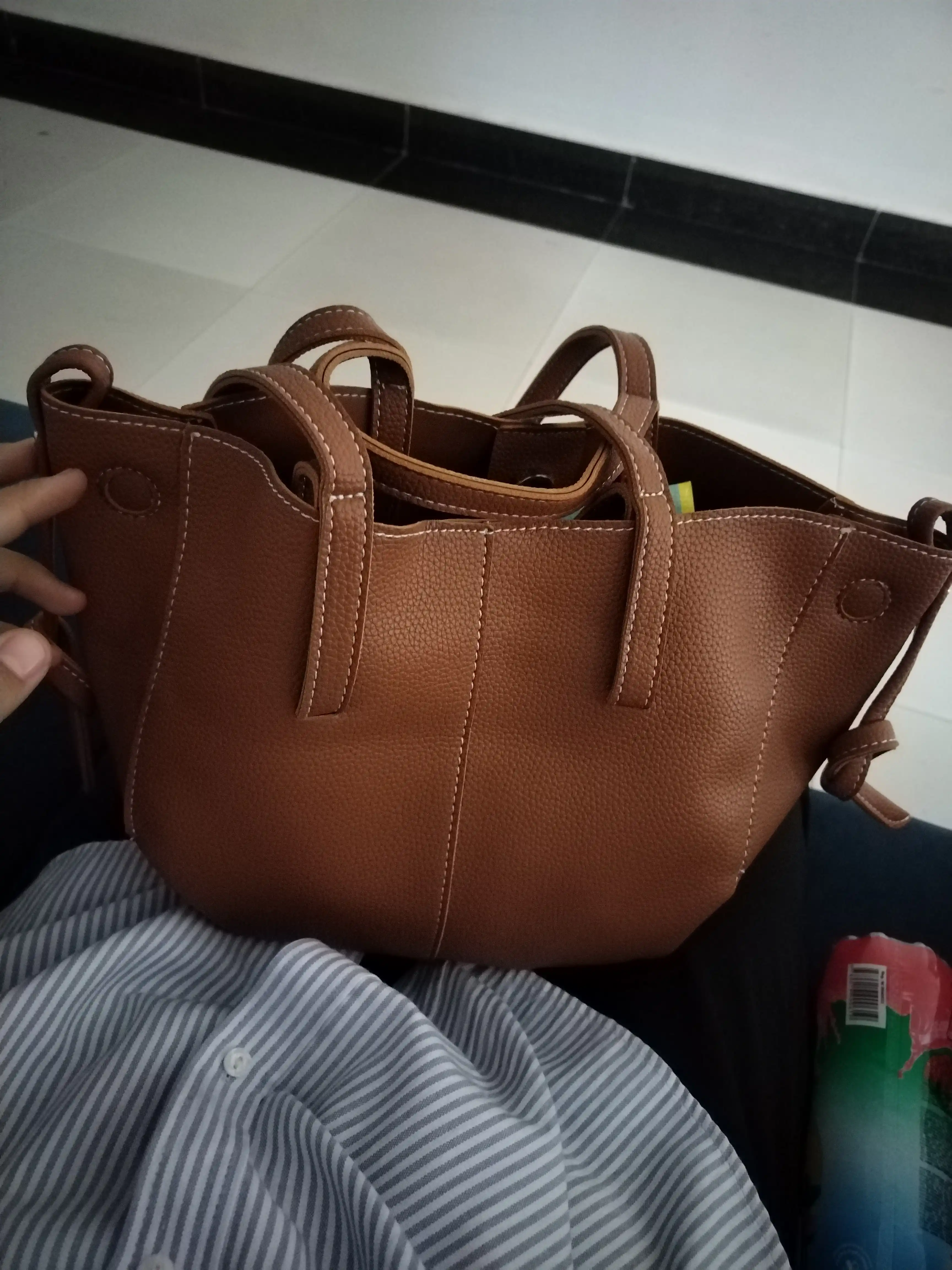 Ayollar sumkasi polene, o'qish va ofis uchun, A5 o'lchami