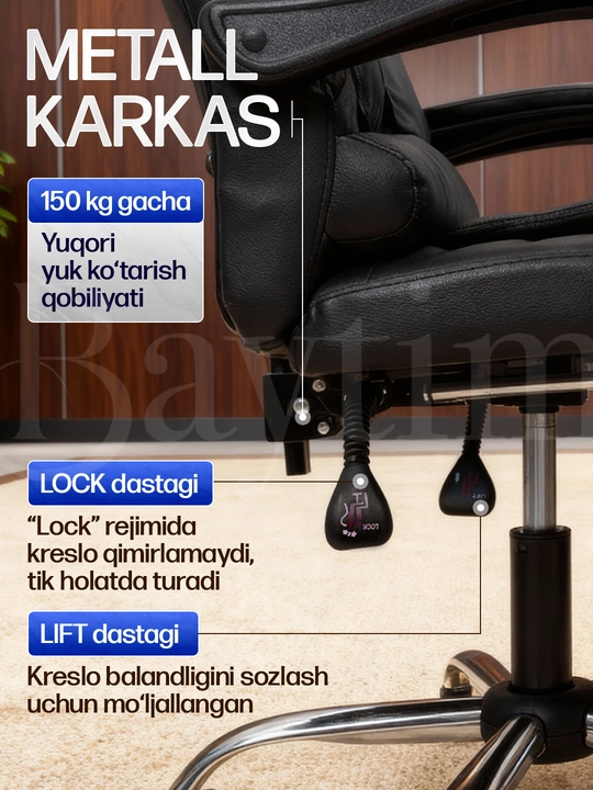 Ofis kreslo va kompyuter stul, kreslo uy va ofisingiz uchun