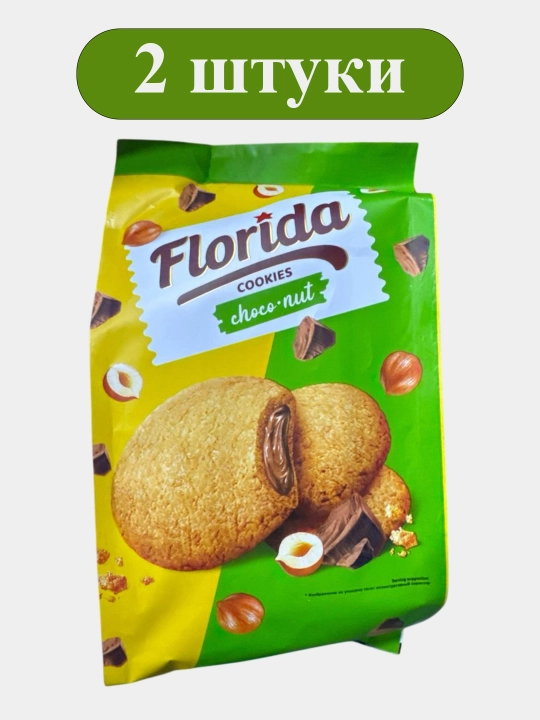 Crafers Florida Choconut pechenyesi (to‘rtburchak paketda) (200 g) 2 dona - 