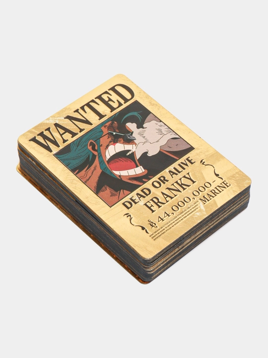 One Piece Wanted Poster kartalar 54 dona, anime ishiqibozlari sovg‘asi va kolleksiya uchun - 