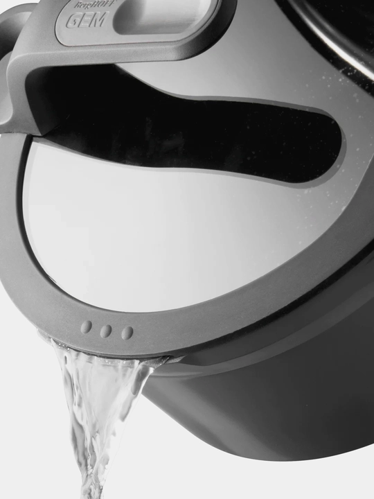 BergHOFF Stay-Cool Gem Qopqoqli Soteynik 24 sm, quyma alyuminiy, kul rang 2307420
