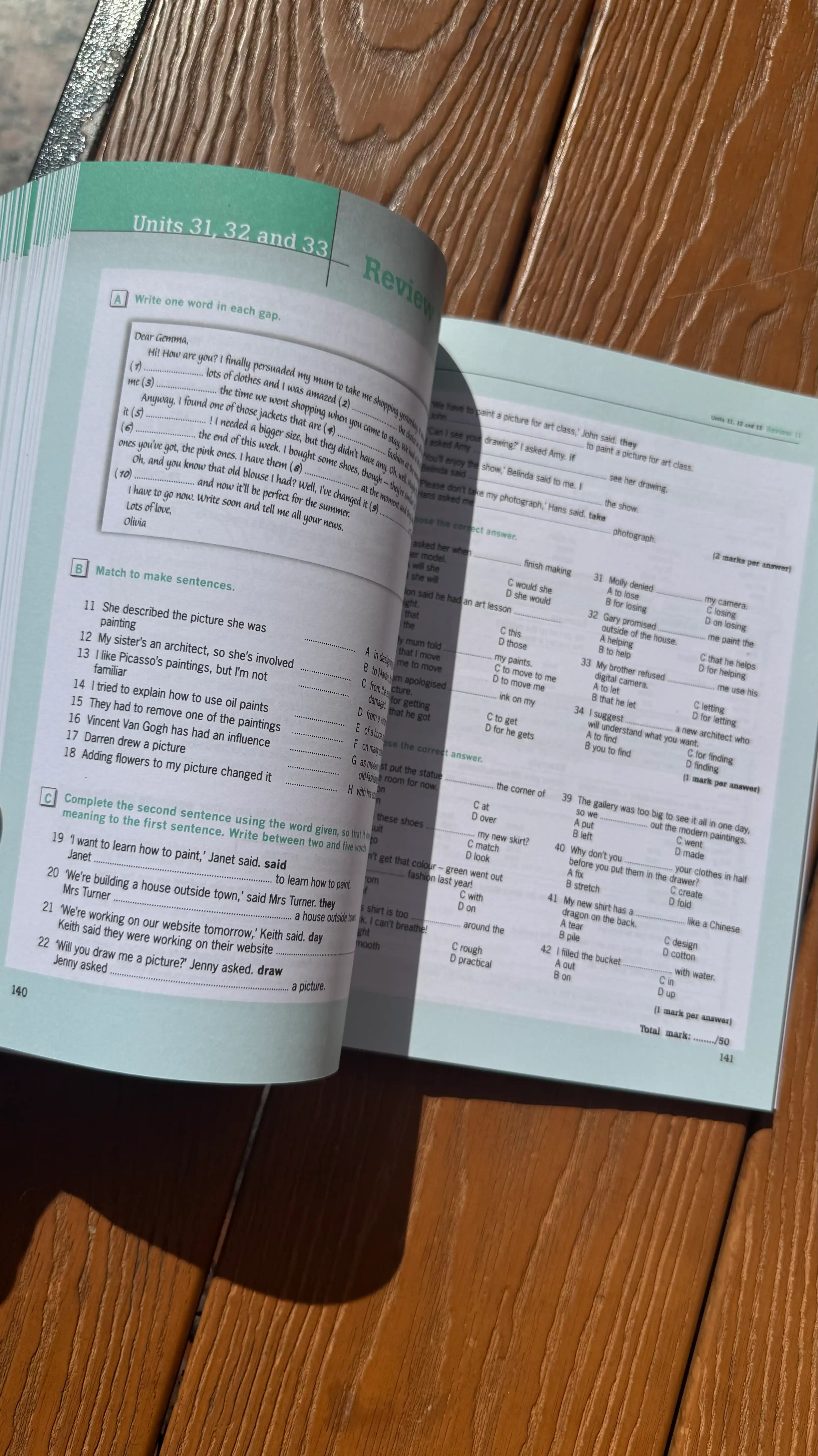 Destination B1, B2 C1 and C2 ,Grammar and Vocabulary with Answer key, Format B5