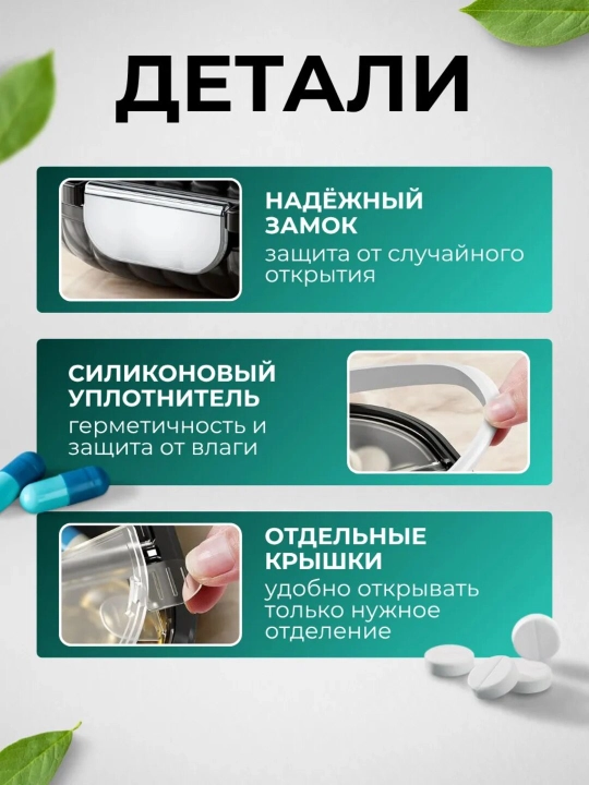 Органайзер аптечка для хранения лекарств