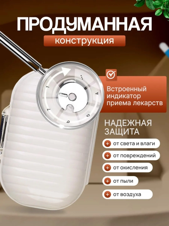 Органайзер аптечка для хранения лекарств