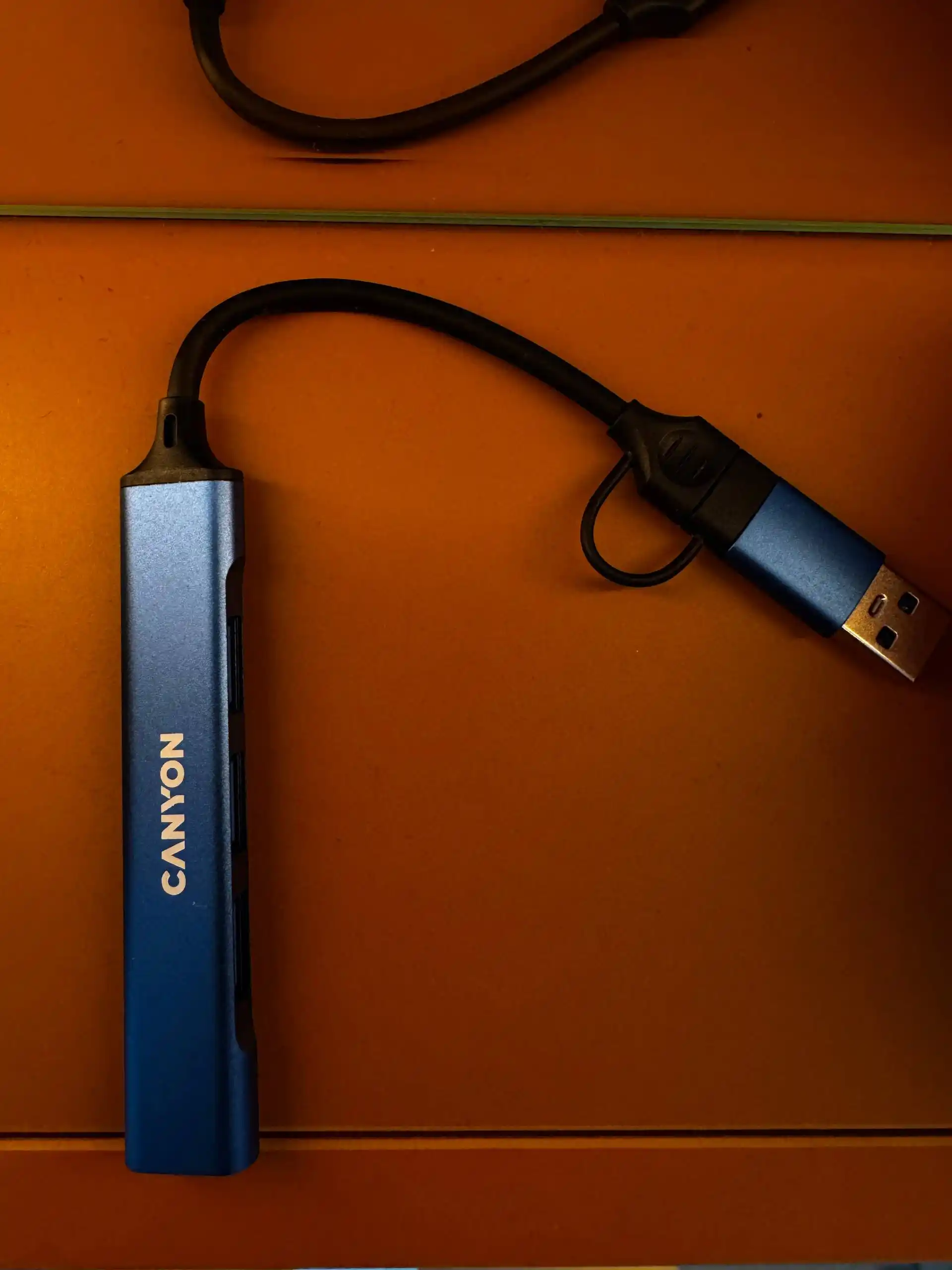 USB hub adapter CANYON DS-02, 4 port USB-Type C