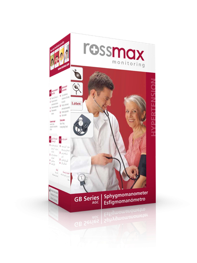 Shvetsariya tonometri, aneroid sfigmomanometri, GB102 Rossmax Swiss