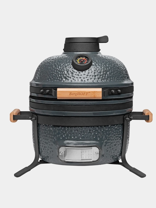 BergHOFF Ron Oʻrtacha keramika gril-barbekyusi 52x54x50 sm, kul rang 2415706