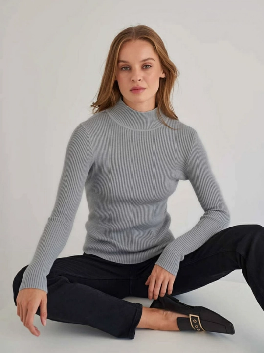 Turtleneck ayollar, tayanch longslive qizlar uchun uzun yengli kozok XS, s, m o'lchamlari