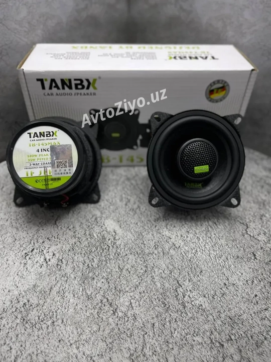 Колонки для авто TANBX TB-T65/55/45 MAX (10, 13, 16 см), динамики в двери и торпеду, 2 шт