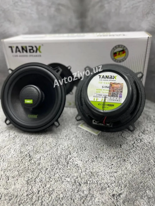 Колонки для авто TANBX TB-T65/55/45 MAX (10, 13, 16 см), динамики в двери и торпеду, 2 шт