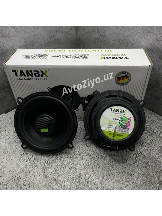 Колонки для авто TANBX TB-T65/55/45 MAX (10, 13, 16 см), динамики в двери и торпеду, 2 шт