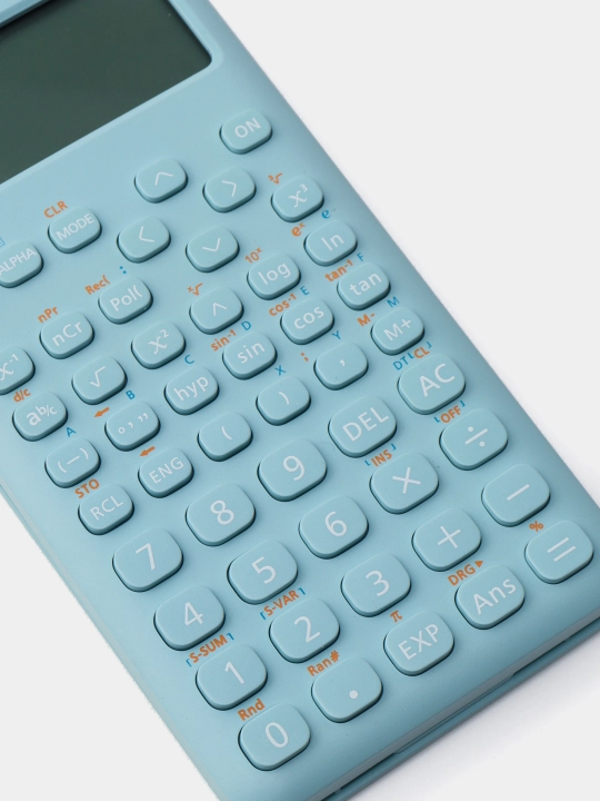 LonGreen Deli ED240SR-R-BLUE ilmiy kalkulyatori, 240 funksiya, 10+2 raqam, 160×74×16.4 mm