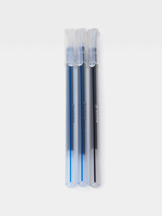Ручка Nama Triangle-0,7mm-2 (2-blue,1-black) 3шт в пачке Tri-3mx-7 0199