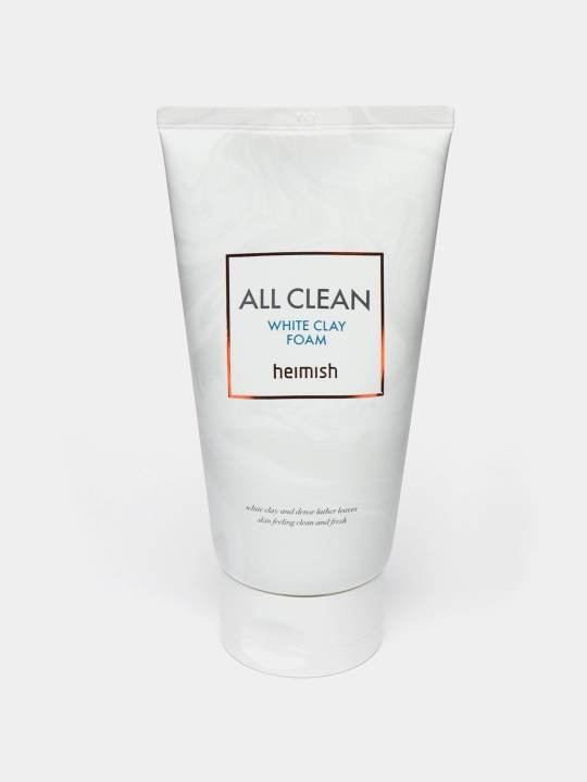 Чувствительной кожи, Heimish, All Clean, pH 5.5, Clean Green, White clay Foam, 150 мл