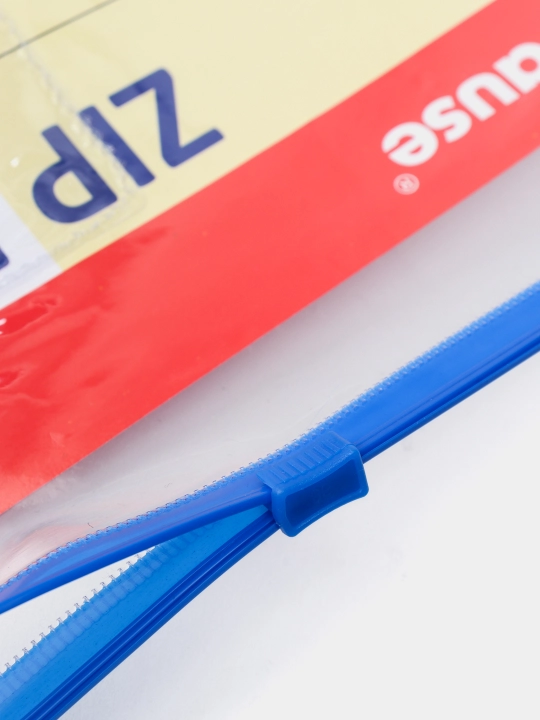 Zip-paket ErichKrause PVC Zip Pocket, A4 plastik, shaffof (paketda 12 tadan) 2935
