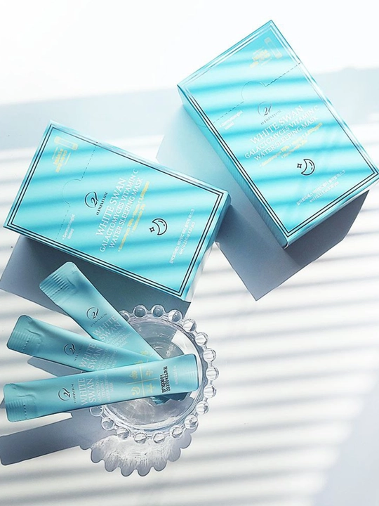 WHITE SWAN Oq Labud — Galaktomises va S vitamini bilan tungi niqob